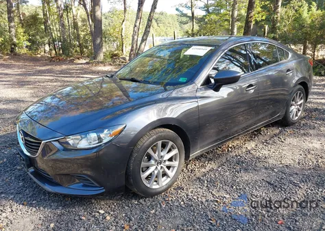 2016 Mazda Mazda6 I Sport из США, поврежденный, VIN JM1GJ1U58G1420214